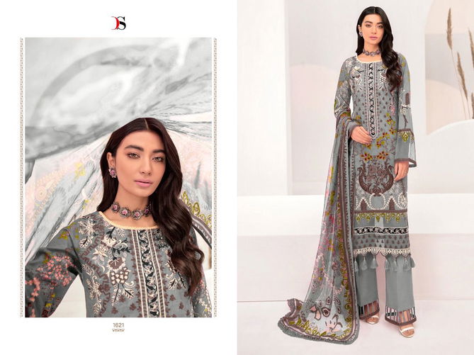 Deepsy Cheveron Lawn 22 Vol 2 Fancy Wear Cotton Embroidery Pakistani Salwar Kameez Collection